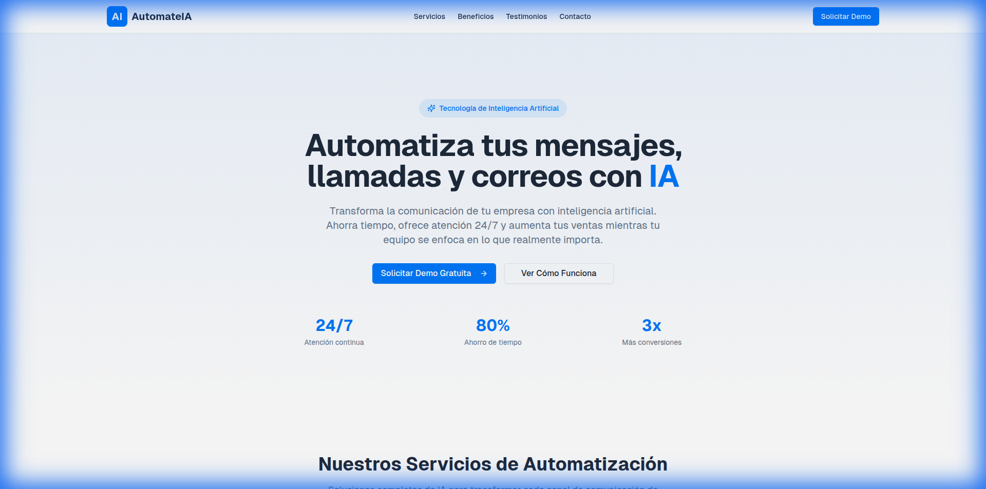 Automatización con IA