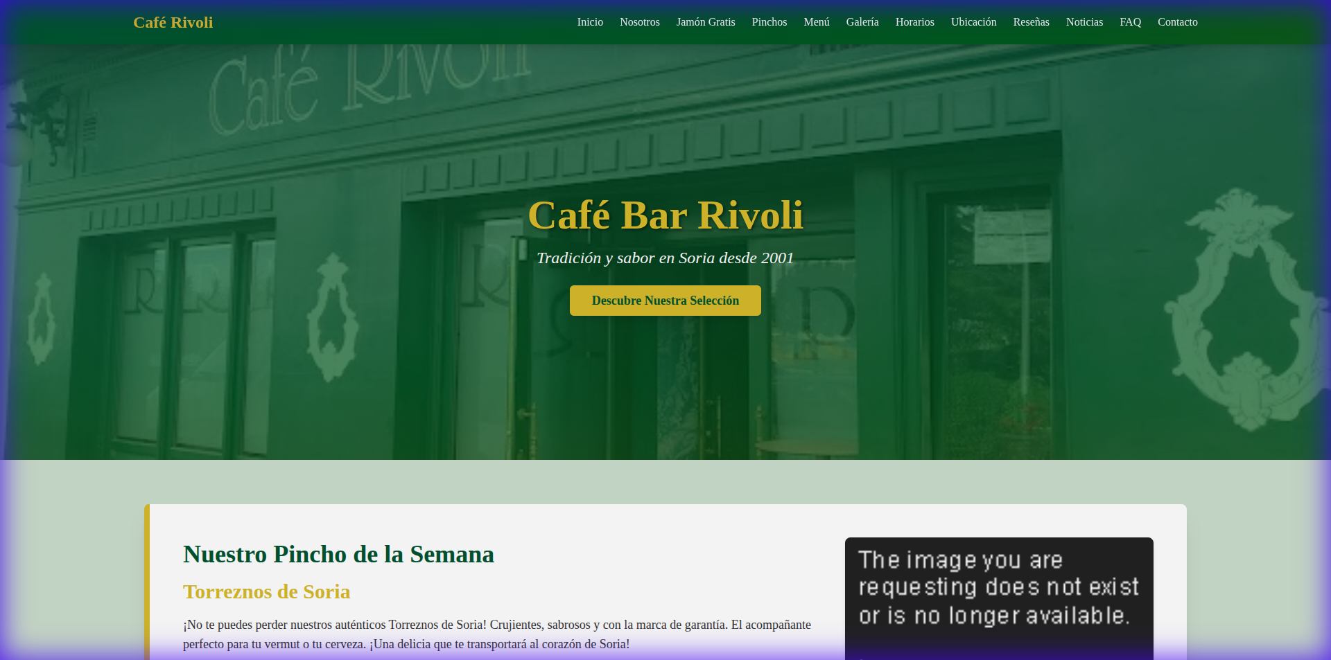 Café Bar Rivoli Soria
